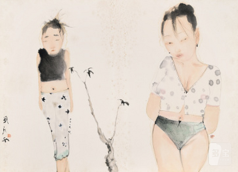 刘庆和 LIU QINGHE (b.1961) 人物 figure